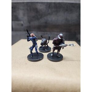 star wars miniatures Fringe #31 #47 #52 Lucas film LFL 2005